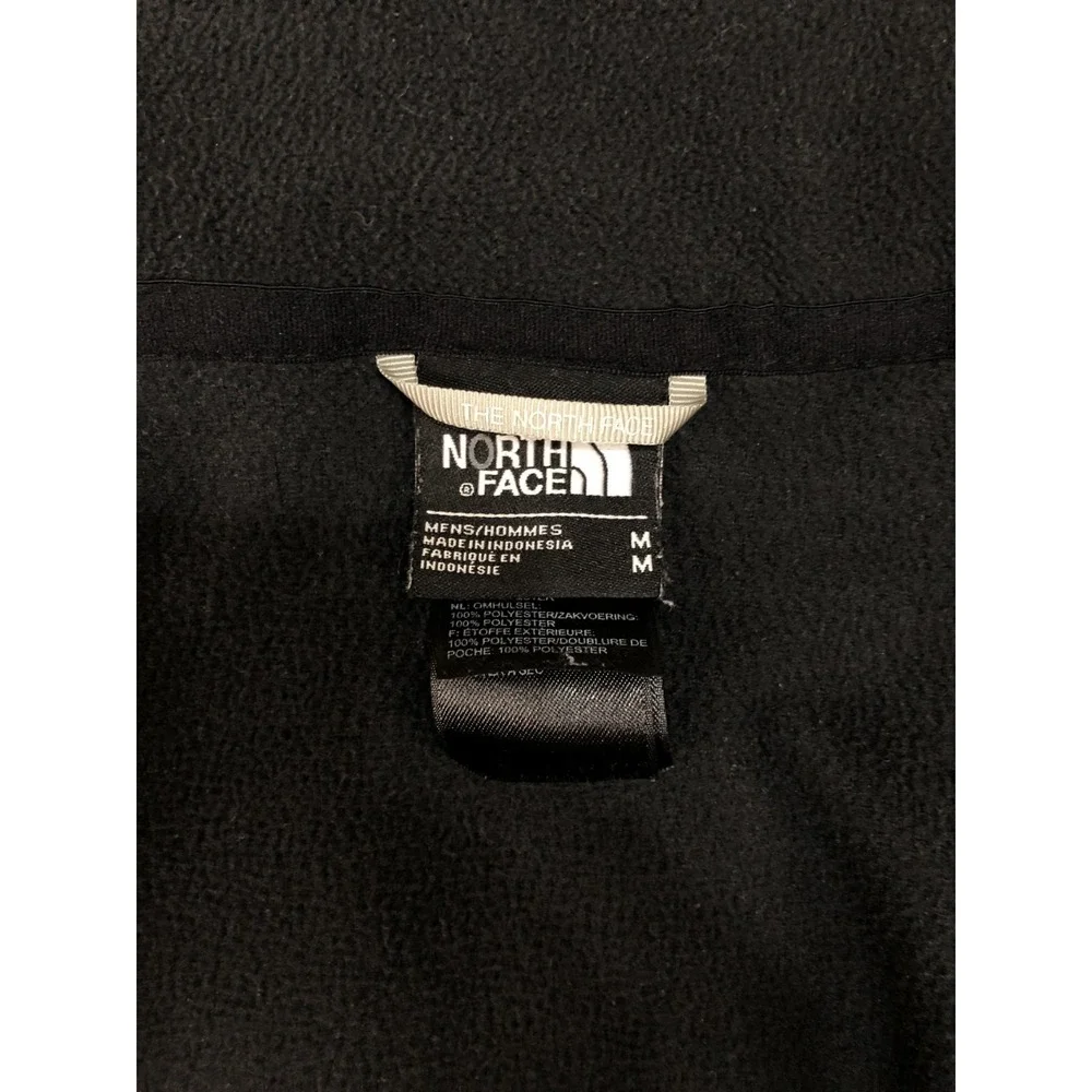 The North Face Jacket Mens Size M Black Fleece Full Zip